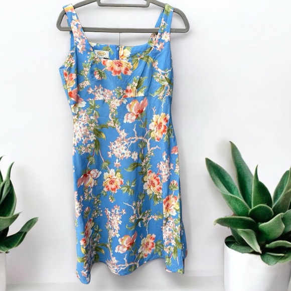 Talbots Dresses & Skirts - Talbots Petite Floral Linen Blend Dress Size 8